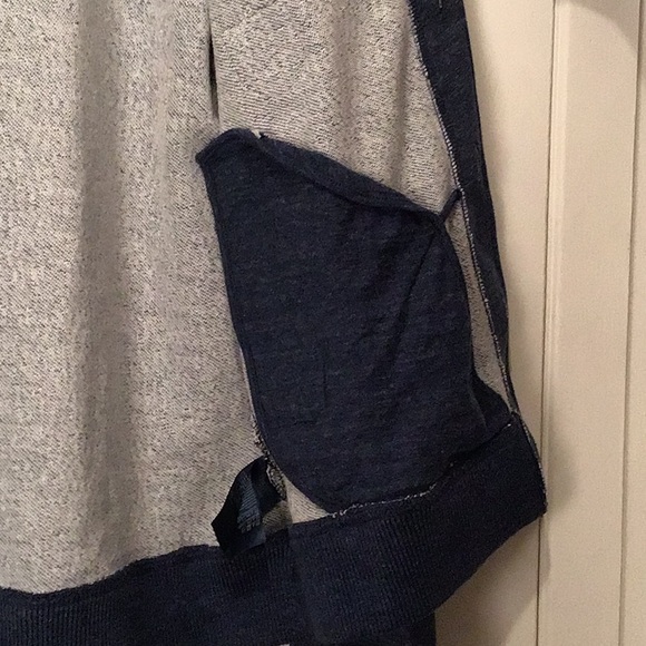 NWT Tommy Hilfiger Varsity Cardigan. Size L. Blue Jean color. - Picture 8 of 15